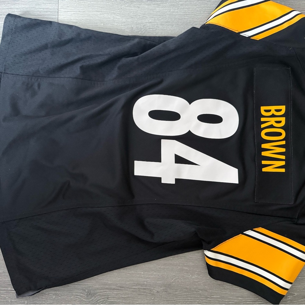NIKE NFL Boy's #84 Brown Steelers Jersey Size L - Picture 5 of 5